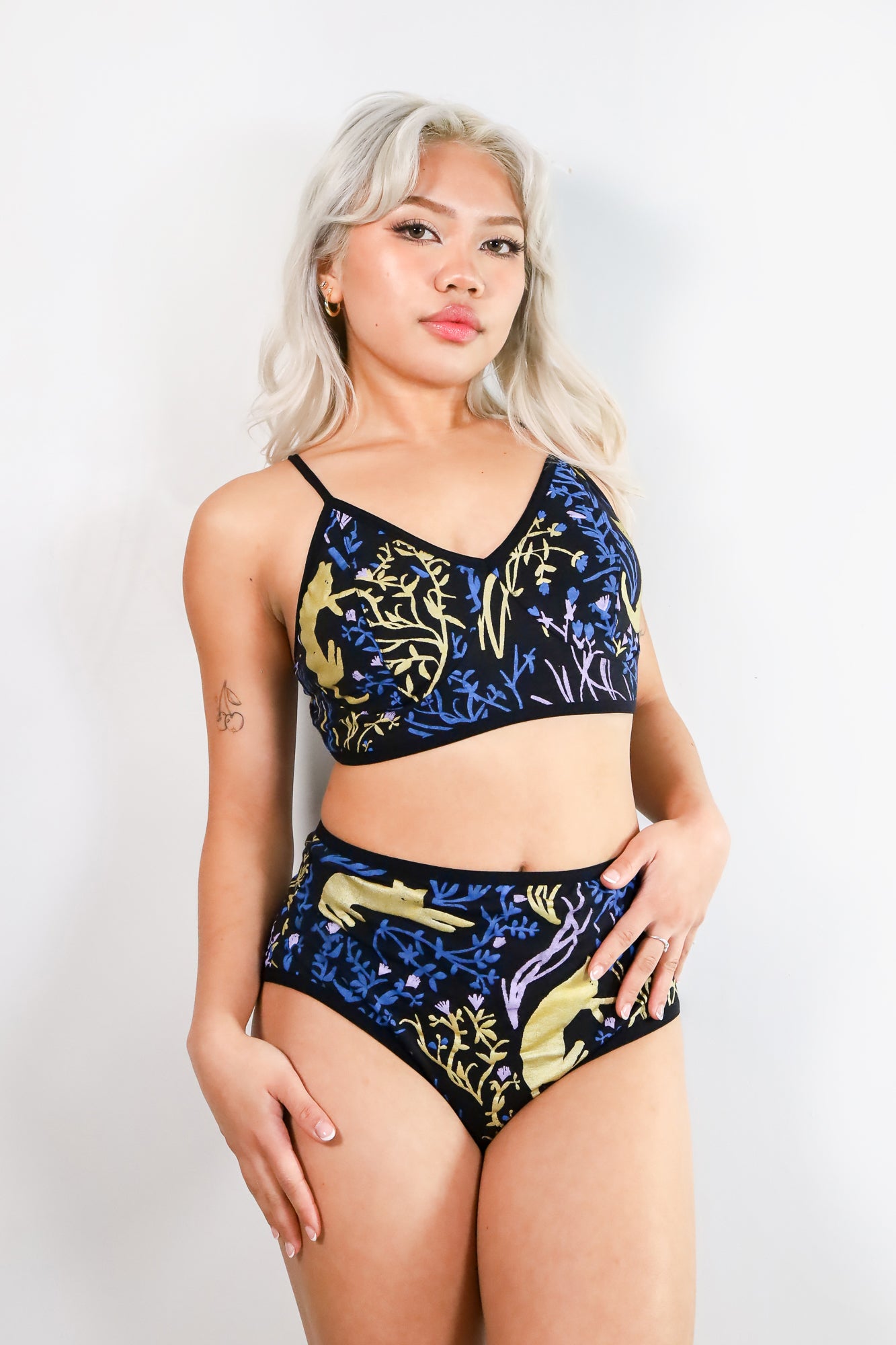 Cattails Bralette & Underwear Set - Thief and Bandit