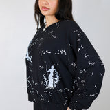 'Heroes Journey Under Starlight' Black Cropped Pullover (Sizes 1, 2, & 3)