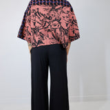 'Wavy Plaid' & 'Fox Den' Boxy Button-Up (Size 2)