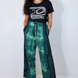 Gemstone 'Starlight' Cotton Crêpe Pants