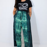 Gemstone 'Starlight' Cotton Crêpe Pants