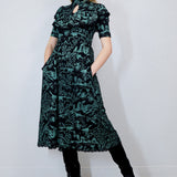 'Moonlit Marsh' Patsy Dress