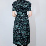 'Moonlit Marsh' Patsy Dress
