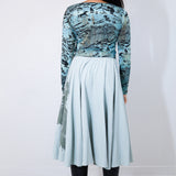'Sad Panther' Mint Margot Skirt (Medium)