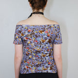 'Dreamy Floral' Collage Lori Tee