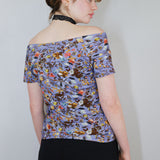 'Dreamy Floral' Collage Lori Tee