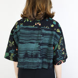 'Picnic Painting' Boxy Button-Up (Size 1)