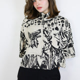 'Bone Pile' Boxy Button-Up (Size 2)