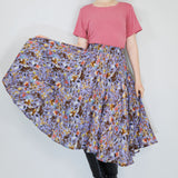 'Dreamy Floral' Collage Margot Skirt