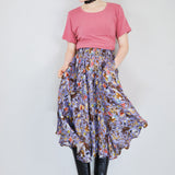 'Dreamy Floral' Collage Margot Skirt