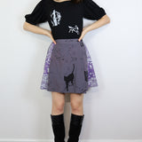 'Night Prowl' and Silver 'Shadow Canyon' Michelle Skirt (Size 1)