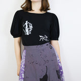'Night Prowl' and Silver 'Shadow Canyon' Michelle Skirt (Size 1)