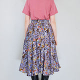 'Dreamy Floral' Collage Margot Skirt