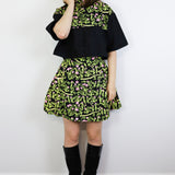 'Snake in Clover' Boxy Button-Up (Size 1)