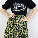 'Snake in Clover' Michelle Skirt (Size 1)