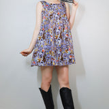 'Dreamy Floral' Collage Tank Dress