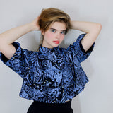 'Night Watch' Boxy Button-Up