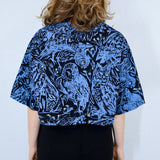 'Night Watch' Boxy Button-Up