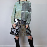 Dual Lightning Cropped Sweatshirt (Size 1, 2, 3)