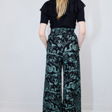 'Moonlit Marsh' Wide Leg Pants