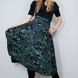 'Moonlit Marsh' Petra Skirt