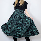 'Moonlit Marsh' Petra Skirt