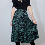 'Moonlit Marsh' Petra Skirt