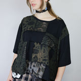'Curious' Cropped Unisex Tee (Size 3)