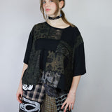 'Curious' Cropped Unisex Tee (Size 3)