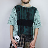 'Mint Spells' Cropped Unisex Tee (Size 2)