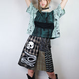 'Mint Spells' Cropped Unisex Tee (Size 2)