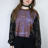 Coffee 'Fox Den' & 'Starlight' Boxy Long Sleeve (Sizes 1 & 3)