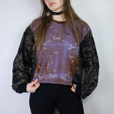 Coffee 'Fox Den' & 'Starlight' Boxy Long Sleeve (Sizes 1 & 3)
