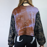 Coffee 'Fox Den' & 'Starlight' Boxy Long Sleeve (Sizes 1 & 3)