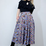 'Dreamy Floral' Collage Petra Skirt