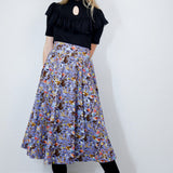 'Dreamy Floral' Collage Petra Skirt