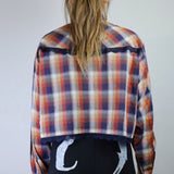 Red Ruffle 'Saloon Blouse'