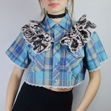 Serpent Ruffle 'Jane Blouse'