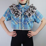 Serpent Ruffle 'Jane Blouse'