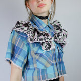Serpent Ruffle 'Jane Blouse'