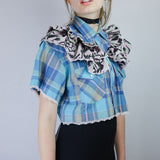 Serpent Ruffle 'Jane Blouse'