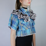 Serpent Ruffle 'Jane Blouse'