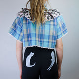Serpent Ruffle 'Jane Blouse'