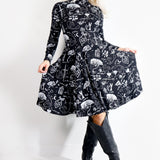 Spellbound Turtleneck Twirl Dress - Thief and Bandit