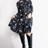 Spellbound Turtleneck Twirl Dress - Thief and Bandit