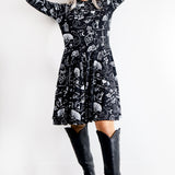 Spellbound Turtleneck Twirl Dress - Thief and Bandit