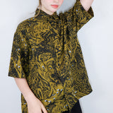 Ochre 'Night Watch' Unisex Twill Button-Up