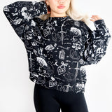 Cropped Spellbound Sweatshirt - Thief and Bandit