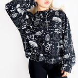 Cropped Spellbound Sweatshirt - Thief and Bandit