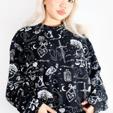 Cropped Spellbound Sweatshirt - Thief and Bandit